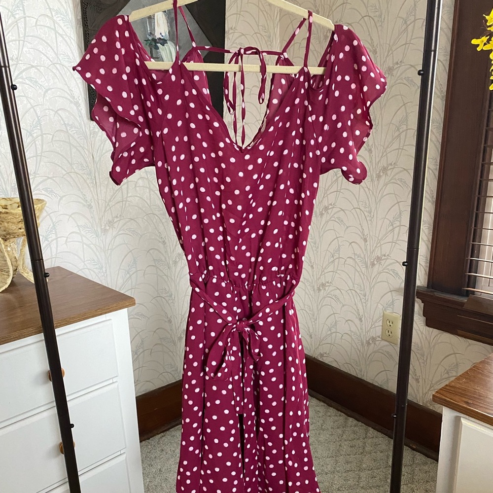 Polka dot dress